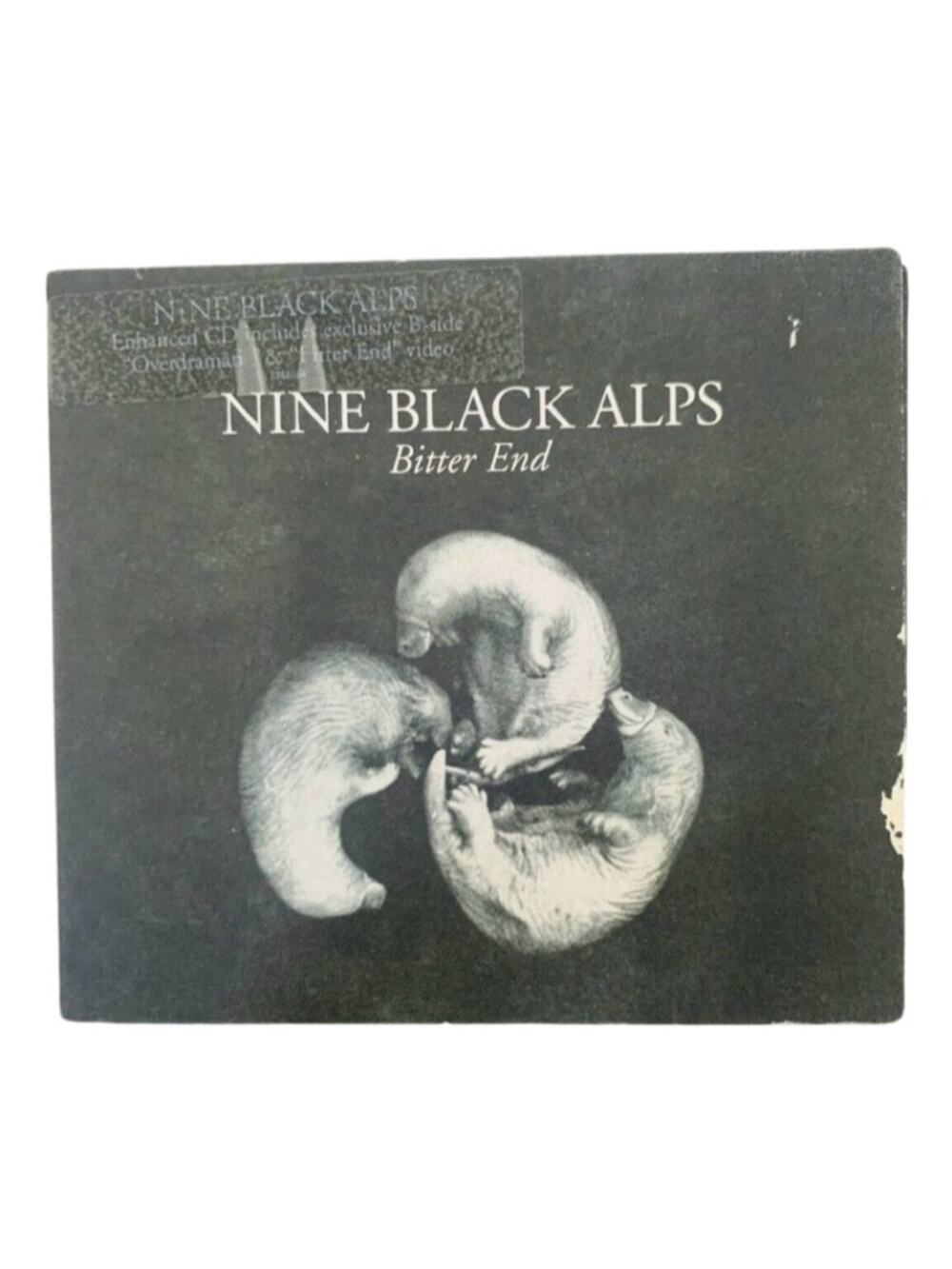 Nine Black Alps Bitter End Single UK Island Label VG+ Alternative Rock 2007